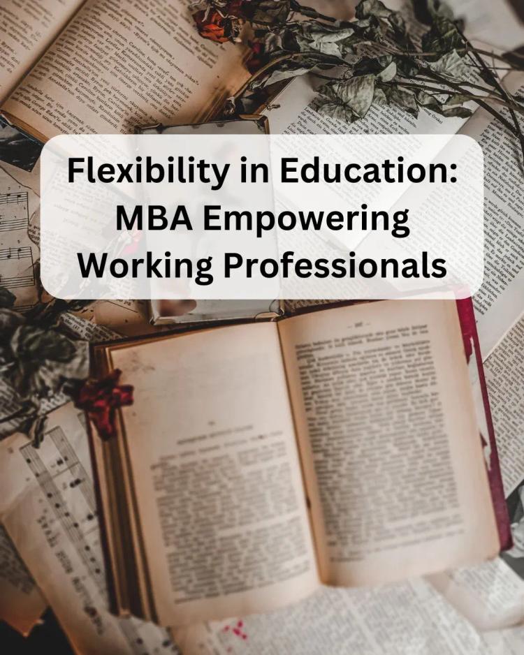 Online MBA Flexibility