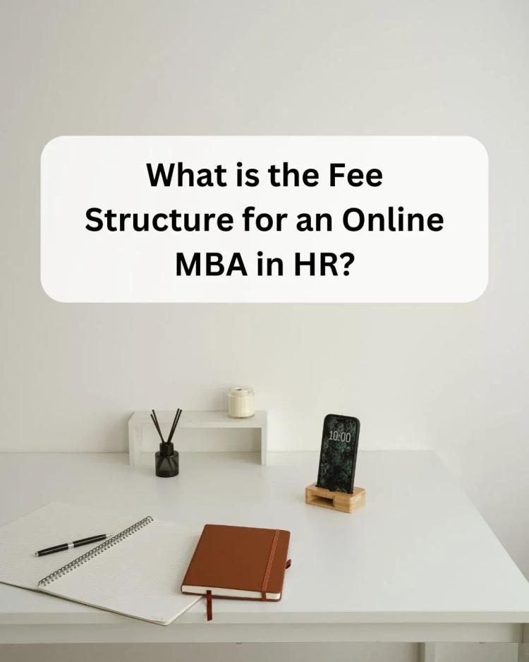 Online MBA HR Fees in India