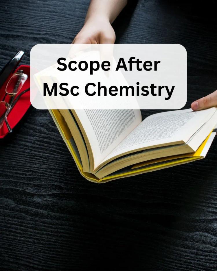 Amity Online Scope After MSc Chemistry