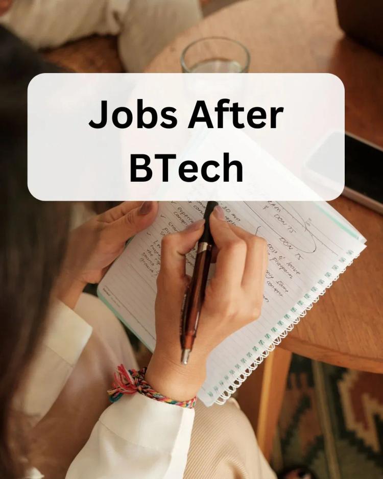 Amity Online jobs after BTech